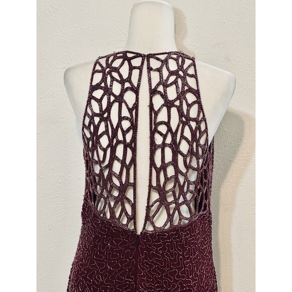 SCALA Size XXL Silk Beaded Sequin Dress Quiet Luxury Wedding Evening - Picture 7 of 13